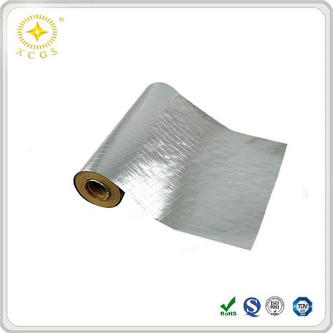 Customized Attic Heat Reflective Barrier Aluminium Foil Backed Duct Insulation Wrap