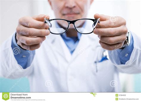 Oculist at work stock photo. Image of healthcare, exam - 37084022