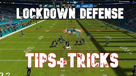 Madden Secret Tips Tricks How To Play Lockdown Defense Youtube