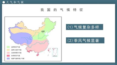 初中地理中图版七年级上册第三节 天气与气候完整版课件ppt 教习网课件下载