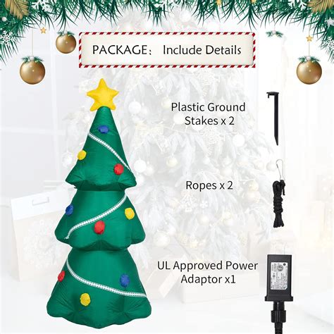 Buy Mumtop Christmas Inflatables 6 Ft Inflatable Christmas Tree