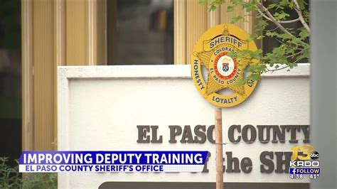 El Paso County Sheriffs Office Bringing Back Old Protocol Post