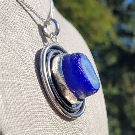 Uv Davenport Rare Sea Glass Pendant