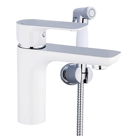 Смеситель для раковины с гигиеническим душем Gappo G48 G1048-1