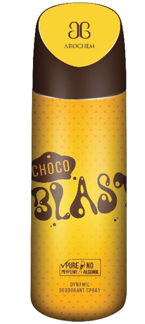 Arochem Choco Blast Ml Alcohol Free Deo Apparel Unisex Body Spray