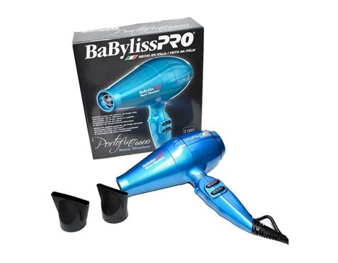 Secador Babyliss Pro Nano Titanium Portofino 6600 Ion Azul 2000 Watts