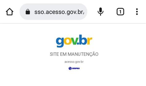 Plataforma gov br que dá acesso a serviços do governo volta a