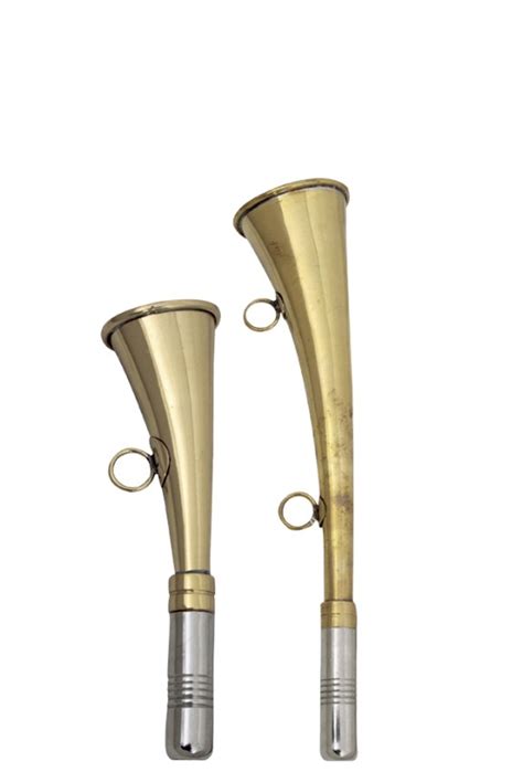 Signalhorn 22 cm Messing horn til jagt