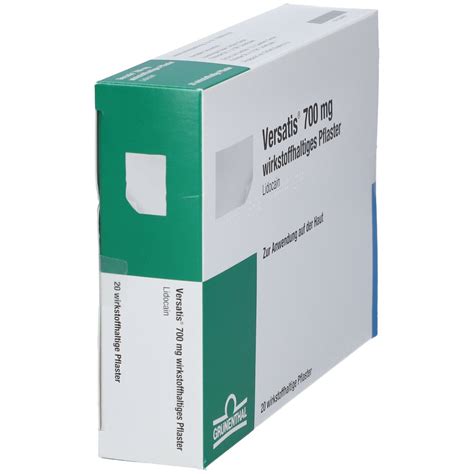Versatis® 700 mg 20 St mit dem E-Rezept kaufen - Shop Apotheke