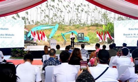 Jokowi Groundbreaking Sekolah Internasional Pertama Di Ikn Komitmen