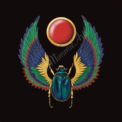 ArtStation - Egyptian scarab beetle