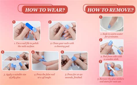 Pcs Almond Press On Nails Medium French Tip Nude Pink Fake Nails Glossy Glitter False Nails