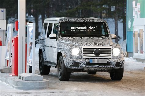 2023 Mercedes Benz G Class Spied It Gets A Mild Facelift And Mbux