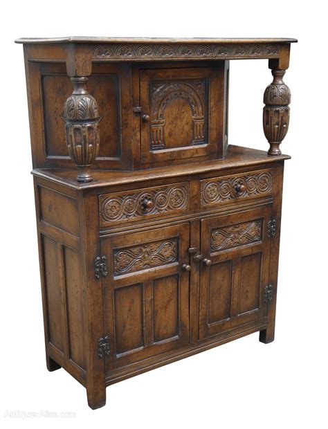 Antiques Atlas Solid Oak Court Cupboard By Titchmarsh Goodwin