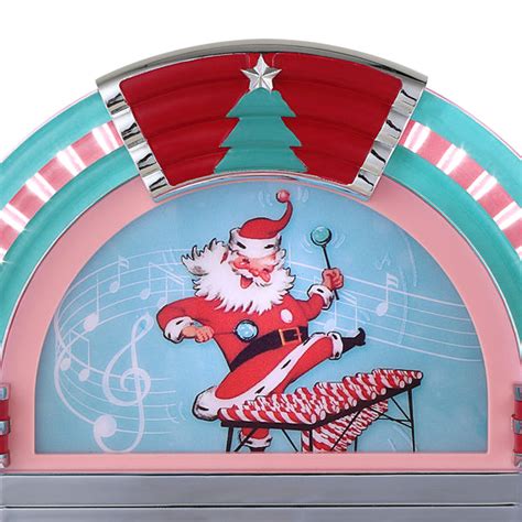 9 In Retro Jukebox Pink Mr Christmas