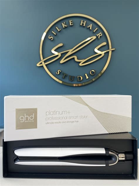 Ghd Platinum Professional Styler White Silke Hair