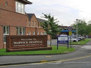 Warwick Hospital Ward Map