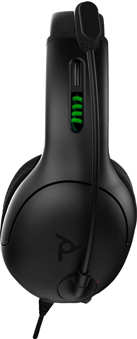 Best Buy Pdp Lvl50 Wired Stereo Gaming Headset For Xbox Black Black 048 124 Na Bk