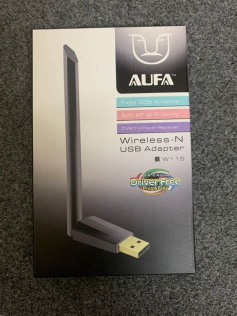 Usb Wifi Receiver Aufa 115 Black - Wifi Adapter | Daraz.com.bd