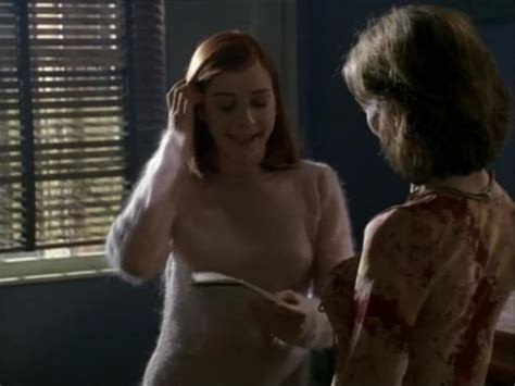 Naked Alyson Hannigan In Buffy The Vampire Slayer