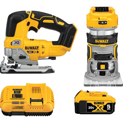 Dewalt 2000 Volt Cordless Tool Combination Kit Msc Direct