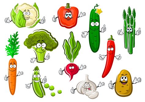 Healthful Ripe Farm Vegetables Set 11663749 Vector Art At Vecteezy