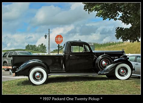 1937 Packard One Twenty Pickup | Classic trucks, Packard, Packard cars