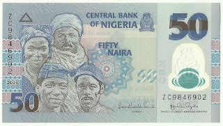 Coin N Currency Collection Banknotes Of Nigeria Polymer