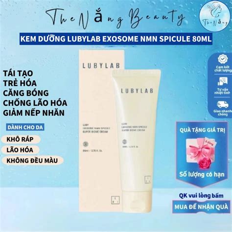 Kem Dưỡng Lubylab Exosome Nmn Spicule 80ml Be144 Meso Căng Bóng Chống