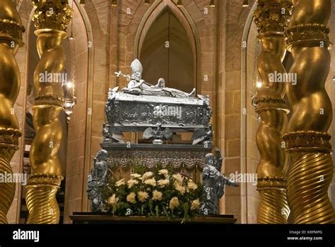 Royal Gniezno Cathedral S Interior With Sarcophagus St Adalbert