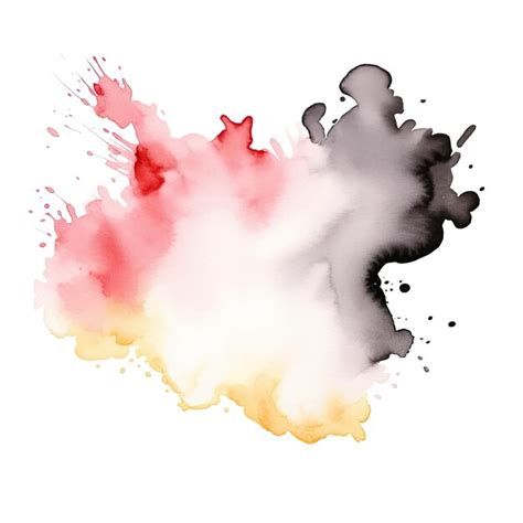 Premium Vector Colorful Abstract Watercolor Stain Vector