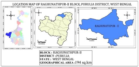 19.1: Location Map of Raghunathpur-II Block | Download Scientific Diagram