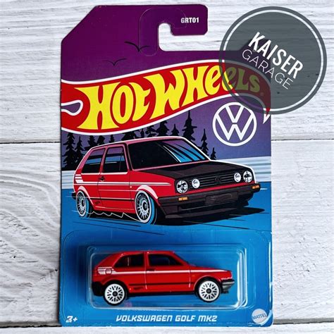 Hot Wheels Volkswagen Golf Mk Volkswagen Series Shopee Malaysia