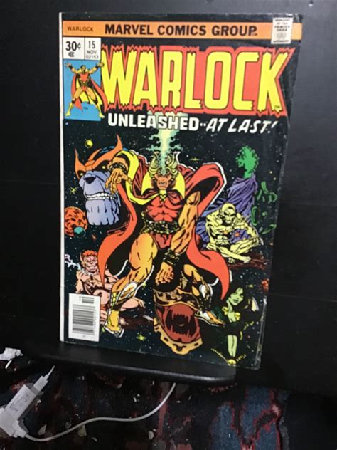 Warlock Jim Starlin Thanos Gomorrah Cover Exclamation Key