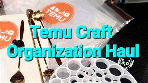 Temu Craft Organization Haul Fest Save Youtube