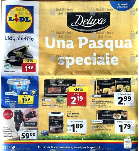 Anteprima Volantino Lidl