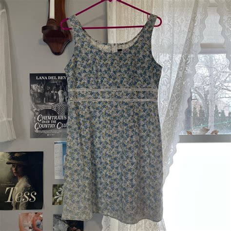 Repop Vintage Floral Babydoll Dress I Got This Depop