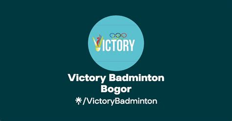 Victory Badminton Bogor Instagram Facebook Tiktok Linktree