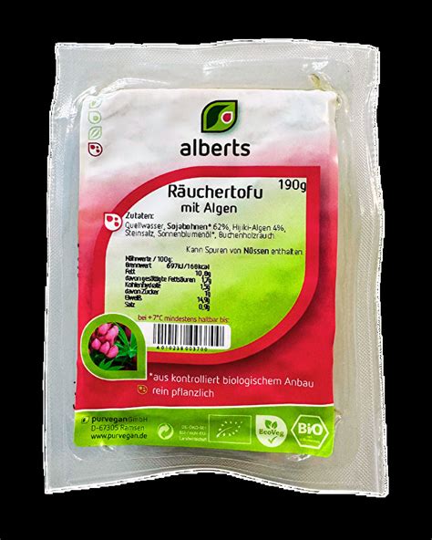 Alberts Räuchertofu mit Algen kokku Dein veganer Onlineshop