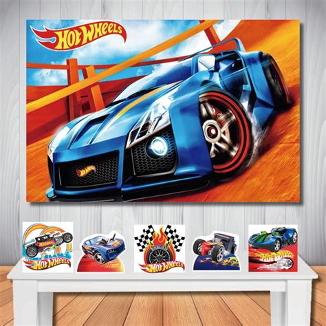 Painel De Festa Hot Wheels E Kit Display De Mesa No Elo7 Tititi Bacana 1AE9FC6