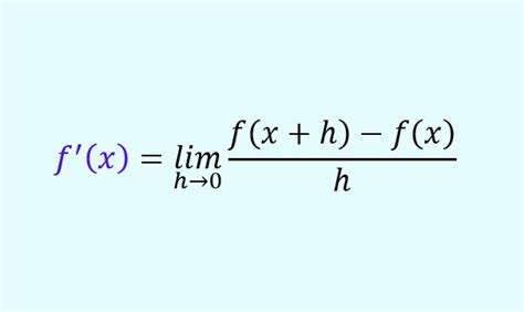 Unit 2 Differentiation Limit Definition And Fundamental Properties