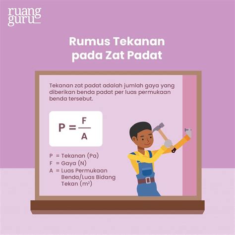 Tekanan Zat Padat Dan Penerapannya Di Kehidupan Sehari Hari Fisika Kelas 8