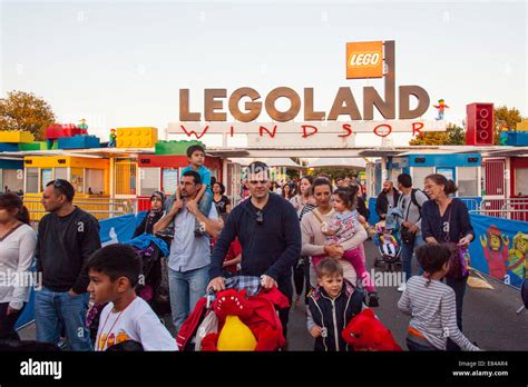 Entrance to Legoland Windsor, London, England, United Kingdom Stock ...