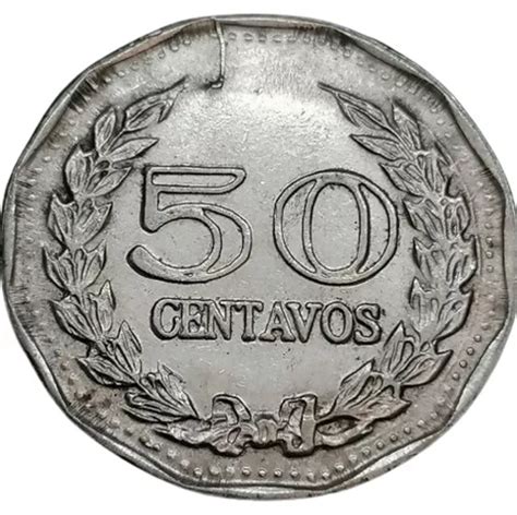 Colombia Moneda 50 Centavos 1973 MercadoLibre