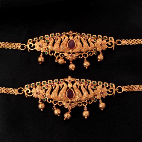 Traditional Gold Plated Bajuband 15