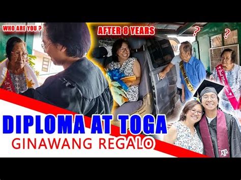 ANAK At APO Na Grumaduate Sa Amerika Nagbalikbayan At Ginawang Regalo