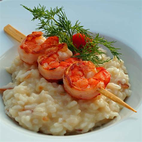 Risotto Mit Garnelen Chovi