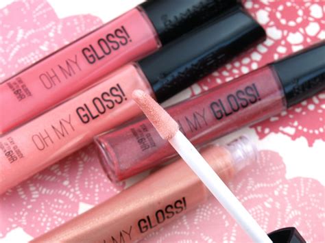 Rimmel London Oh My Gloss Lip Glosses Review And Swatches The Happy