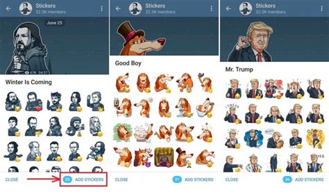 Стикеры Телеграмм как найти создать добавить
