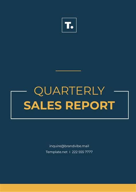 Free Quarterly Marketing Report Template to Edit Online